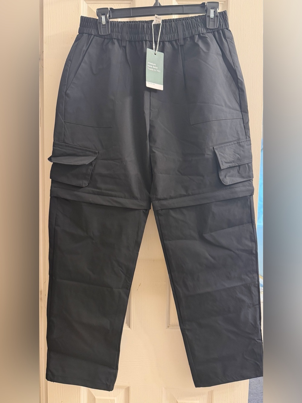 Halara Women’s Black Cargo Pants with Utility Pockets